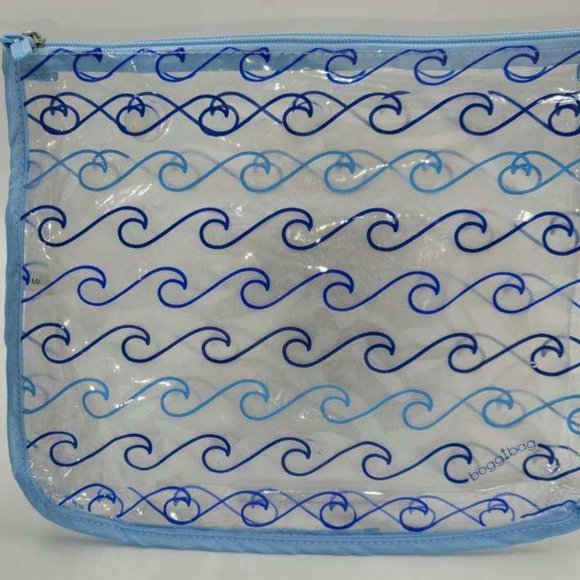 BOGG BAG DECORATIVE INSERT BAGS (SET OF 2) BLUE WAVES - Picture 2 of 3
